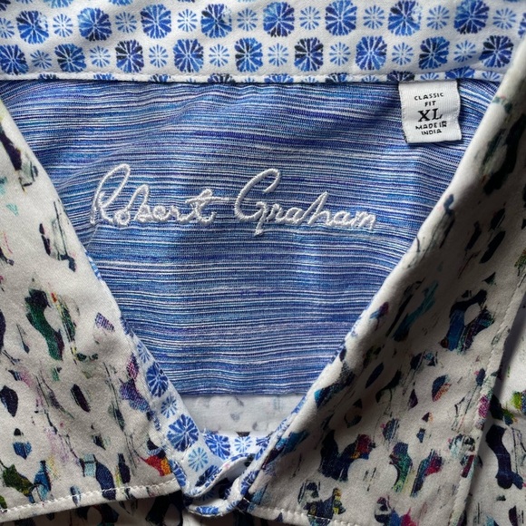 Robert Graham Classic-Fit Aldonna Shirt sz XL - Picture 3 of 6